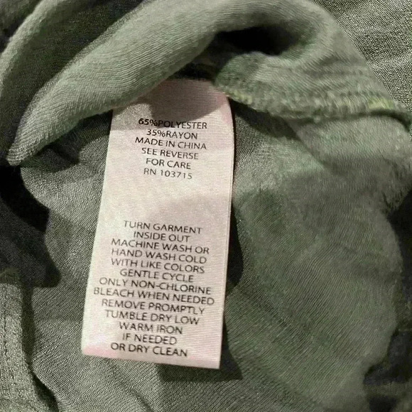 Nanette Lepore Green Longsleeve Lightweight Blouse Size Small - Picture 4 of 5